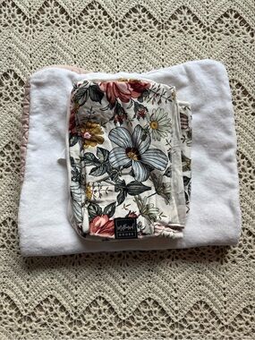 Milkmaid Goods Pottery Barn Kids Wildflower Swaddle & Burp Cloth Organic Bamboo